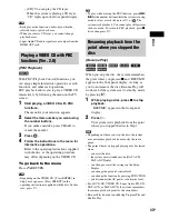 Предварительный просмотр 43 страницы Sony DAV-DZ590K Operating Instructions Manual