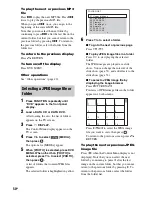 Предварительный просмотр 50 страницы Sony DAV-DZ590K Operating Instructions Manual