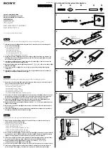 Предварительный просмотр 1 страницы Sony DAV-DZ610 Installation Manual