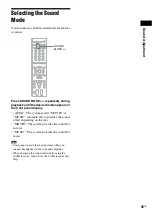 Предварительный просмотр 41 страницы Sony DAV-DZ670M Operating Instructions Manual