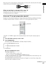 Предварительный просмотр 27 страницы Sony DAV-DZ700FW Operating Instructions Manual