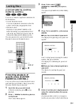 Предварительный просмотр 71 страницы Sony DAV-DZ700FW Operating Instructions Manual