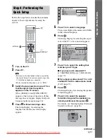 Предварительный просмотр 17 страницы Sony DAV-DZ720 Operating Instructions Manual