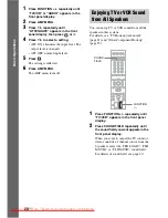 Предварительный просмотр 28 страницы Sony DAV-DZ720 Operating Instructions Manual