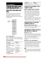 Preview for 30 page of Sony DAV-DZ720 Operating Instructions Manual