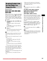 Preview for 35 page of Sony DAV-DZ720 Operating Instructions Manual