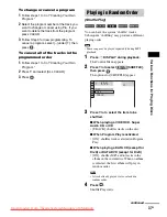 Preview for 37 page of Sony DAV-DZ720 Operating Instructions Manual