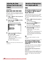 Preview for 46 page of Sony DAV-DZ720 Operating Instructions Manual