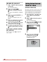 Предварительный просмотр 66 страницы Sony DAV-DZ720 Operating Instructions Manual