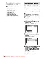 Предварительный просмотр 70 страницы Sony DAV-DZ720 Operating Instructions Manual