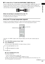 Preview for 27 page of Sony DAV-DZ770W Operating Instructions Manual