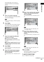 Preview for 37 page of Sony DAV-DZ770W Operating Instructions Manual