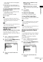 Preview for 43 page of Sony DAV-DZ770W Operating Instructions Manual