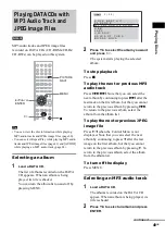 Preview for 49 page of Sony DAV-DZ770W Operating Instructions Manual