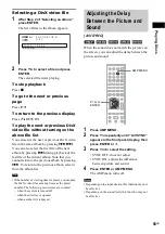 Preview for 55 page of Sony DAV-DZ770W Operating Instructions Manual