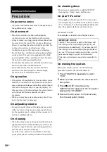 Preview for 90 page of Sony DAV-DZ770W Operating Instructions Manual