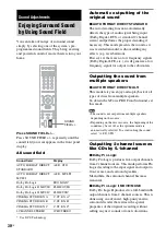 Предварительный просмотр 30 страницы Sony DAV-DZ7T Operating Instructions Manual