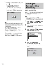 Предварительный просмотр 74 страницы Sony DAV-DZ7T Operating Instructions Manual