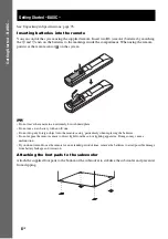 Preview for 8 page of Sony DAV-DZ810W Operating Instructions Manual