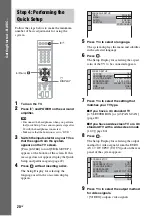 Preview for 20 page of Sony DAV-DZ810W Operating Instructions Manual