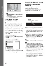 Preview for 22 page of Sony DAV-DZ810W Operating Instructions Manual