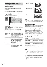 Preview for 80 page of Sony DAV-DZ810W Operating Instructions Manual