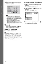 Предварительный просмотр 24 страницы Sony DAV-DZ830W Operating Instructions Manual