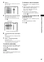 Предварительный просмотр 45 страницы Sony DAV-DZ830W Operating Instructions Manual