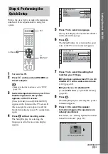 Preview for 23 page of Sony DAV-DZ850KW Operating Instructions Manual