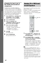 Preview for 38 page of Sony DAV-DZ850KW Operating Instructions Manual