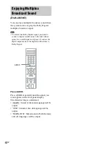 Предварительный просмотр 42 страницы Sony DAV-DZ850KW Operating Instructions Manual