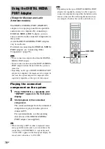 Preview for 78 page of Sony DAV-DZ850KW Operating Instructions Manual