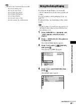 Preview for 87 page of Sony DAV-DZ850KW Operating Instructions Manual