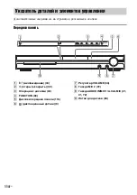 Предварительный просмотр 114 страницы Sony DAV-DZ850M (Russian) Руководство Пользователя