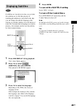 Preview for 45 page of Sony DAV-EA20 Operating Instructions Manual