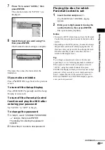 Preview for 49 page of Sony DAV-EA20 Operating Instructions Manual