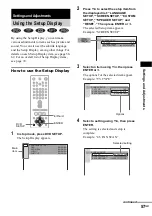 Preview for 57 page of Sony DAV-EA20 Operating Instructions Manual