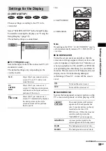 Preview for 59 page of Sony DAV-EA20 Operating Instructions Manual