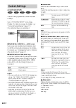 Preview for 60 page of Sony DAV-EA20 Operating Instructions Manual