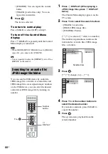 Предварительный просмотр 66 страницы Sony DAV-F200 Operating Instructions Manual