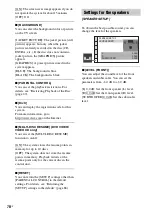 Preview for 78 page of Sony DAV-F200 Operating Instructions Manual