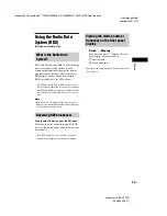 Preview for 23 page of Sony DAV-F300 User Manual