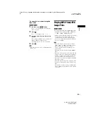 Preview for 49 page of Sony DAV-F500 Operating Instructions Manual