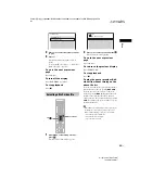 Preview for 55 page of Sony DAV-F500 Operating Instructions Manual