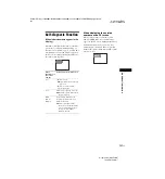 Preview for 121 page of Sony DAV-F500 Operating Instructions Manual