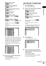 Предварительный просмотр 39 страницы Sony DAV-FC7 - Dvd Dream System Operating Instructions Manual