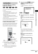 Предварительный просмотр 53 страницы Sony DAV-FC7 - Dvd Dream System Operating Instructions Manual