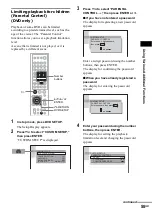 Предварительный просмотр 55 страницы Sony DAV-FC7 - Dvd Dream System Operating Instructions Manual