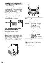 Предварительный просмотр 70 страницы Sony DAV-FC7 - Dvd Dream System Operating Instructions Manual