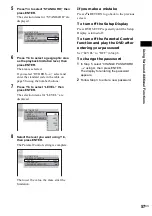 Предварительный просмотр 57 страницы Sony DAV-FC9 - Dvd Dream System Operating Instructions Manual